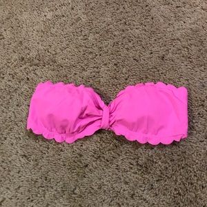 LA Hearts Scalloped‎ Bikini Top